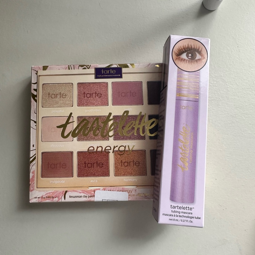 Tarte Tartelette Energy Eyeshadow Palette & Brown Mascara